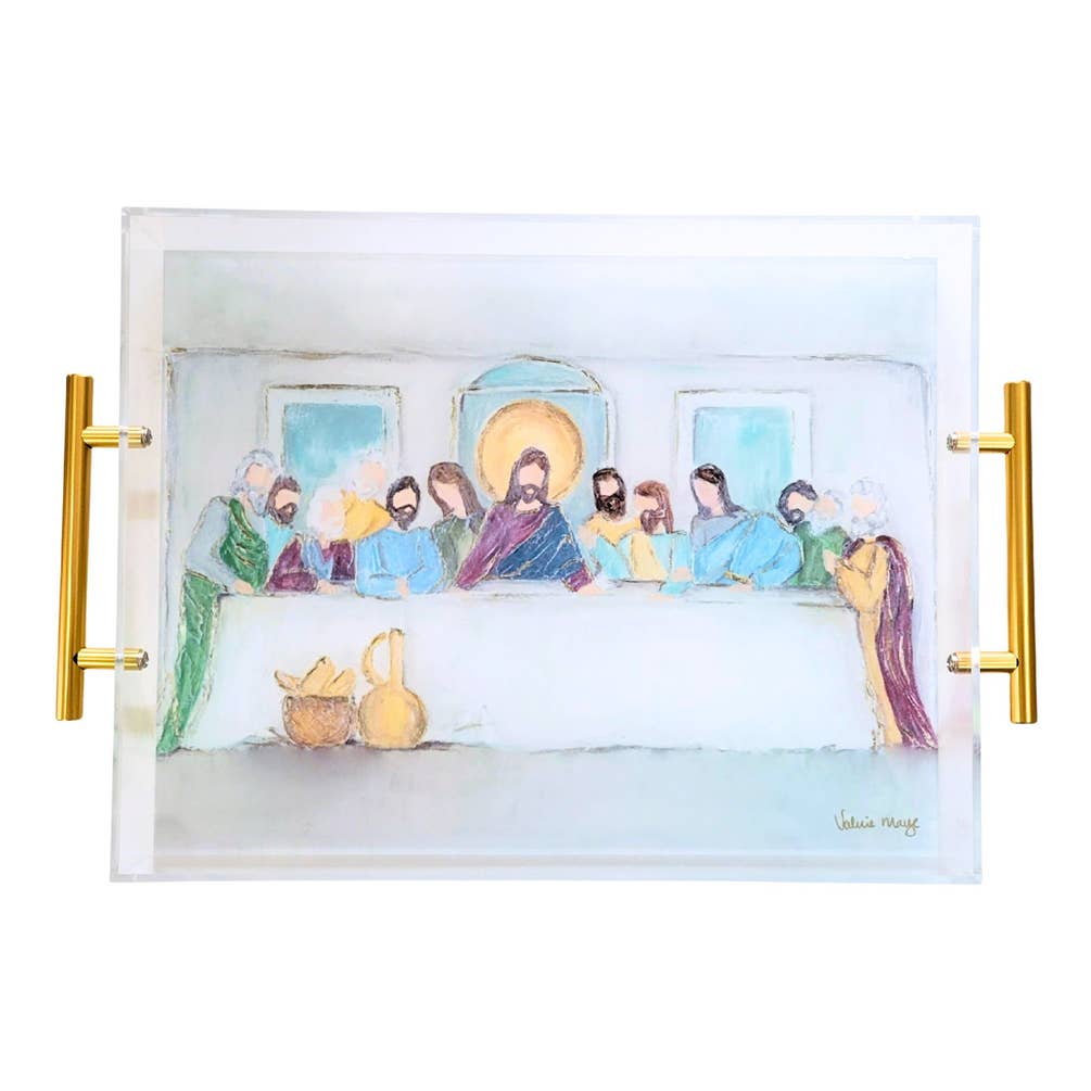 The Last Supper Acrylic Serving Tray