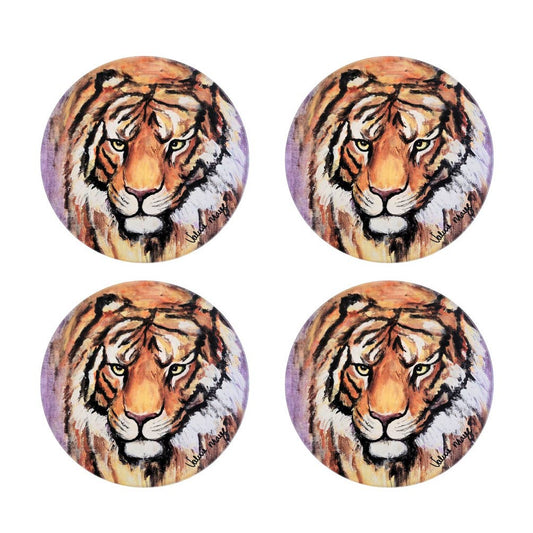 "Just Geaux" Double-Sided Acrylic Coaster Set
