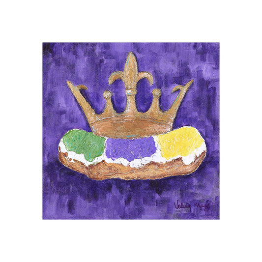 "King Cake" Matted Fine Art Reproduction