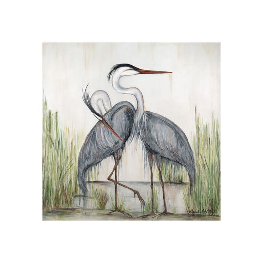 "Love Birds" Canvas Fine Art Reproduction