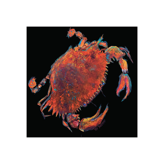 "Spotlight Crab" Canvas Fine Art Reproduction