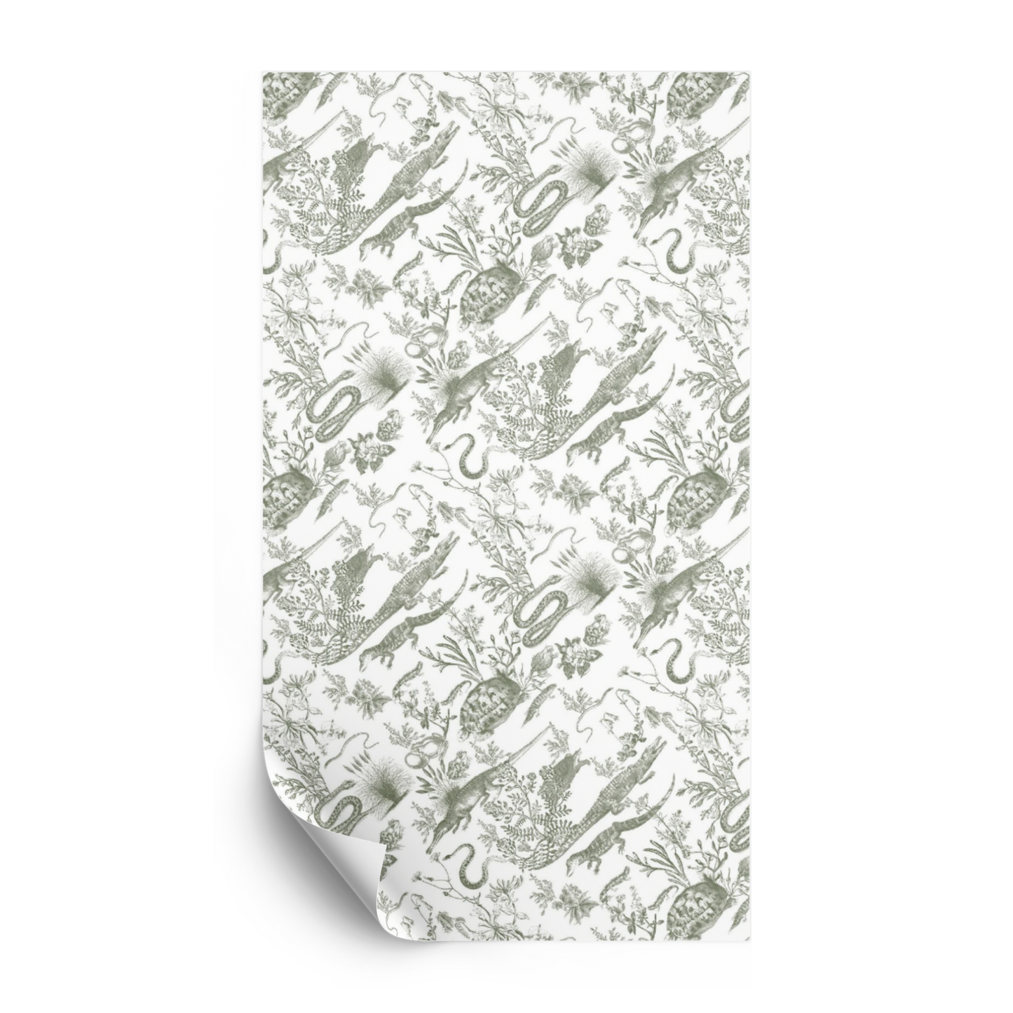 Swamp Toile Gift Wrapping Paper