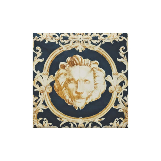 "Ornate Rococo Lion" Acrylic Art Block