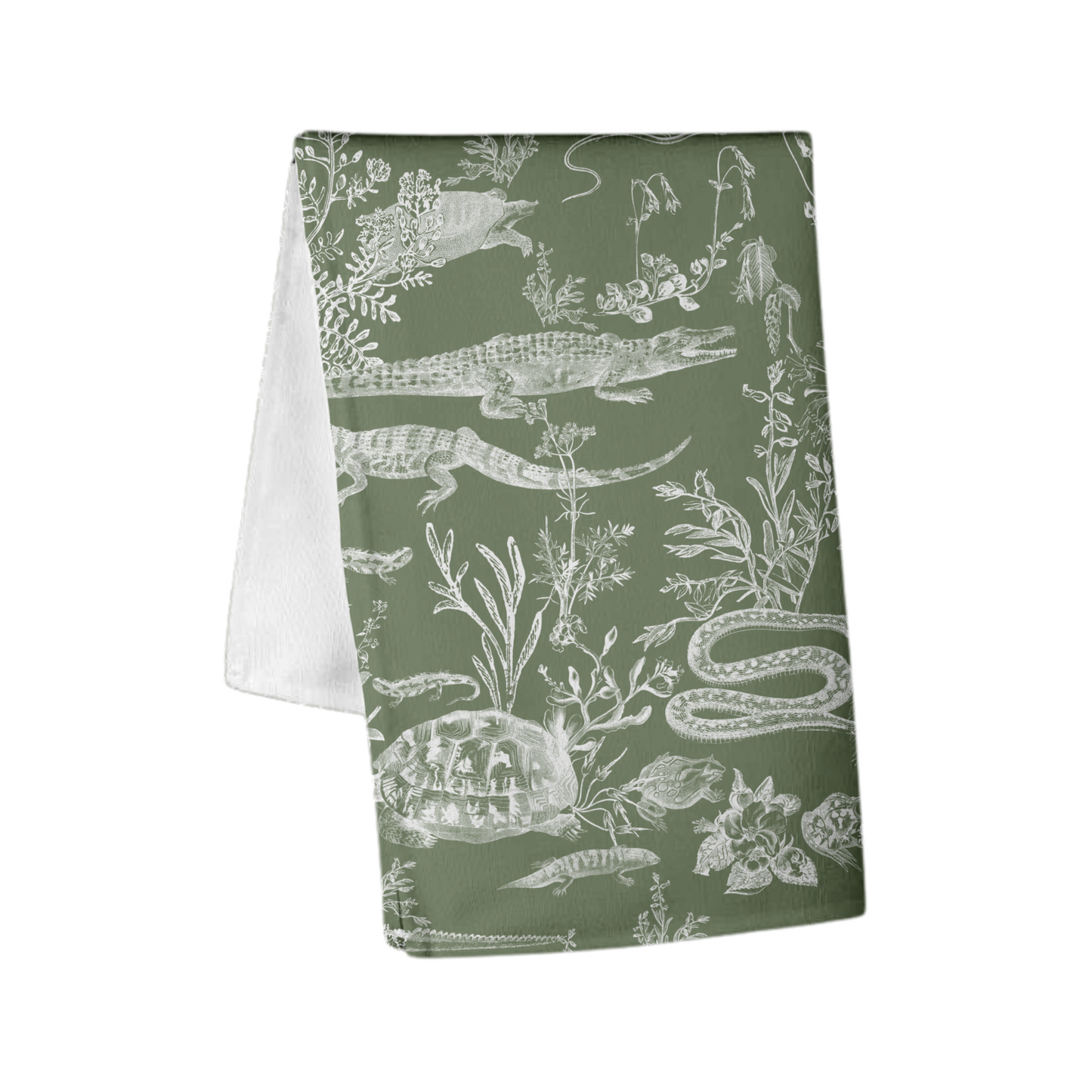 Swamp Toile Kitchen Towels