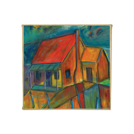"House on Pilings" Mini Canvas